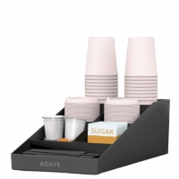 Органайзер 7COMP7BLK для чайных пакетиков и стаканов на 7 отделений AGAVE