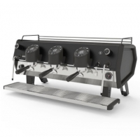 Кофемашина Sanremo D8 3 высокие гр,Total Black, Подсветка + Cold Touch, черная