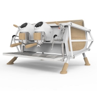 Кофемашина Sanremo Café Racer 2 гр. 220В white and wood