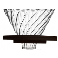 Воронка на 2-4 чашки прозрачная Agave