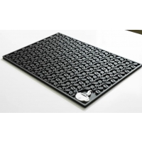 Бармат черный Agave 45х30 см (коврик барный), TM015