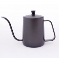 Чайник чёрный с тонким носиком для плиты Agave 600 мл